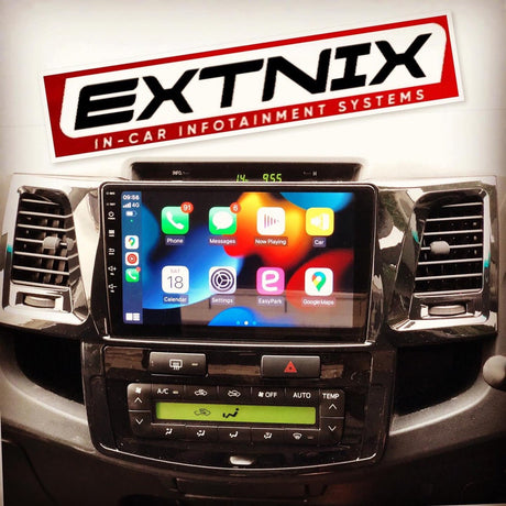 Premium Wireless Apple Carplay Head unit Upgrade to suit Toyota Hilux N70 | Extnix - EXTNIX